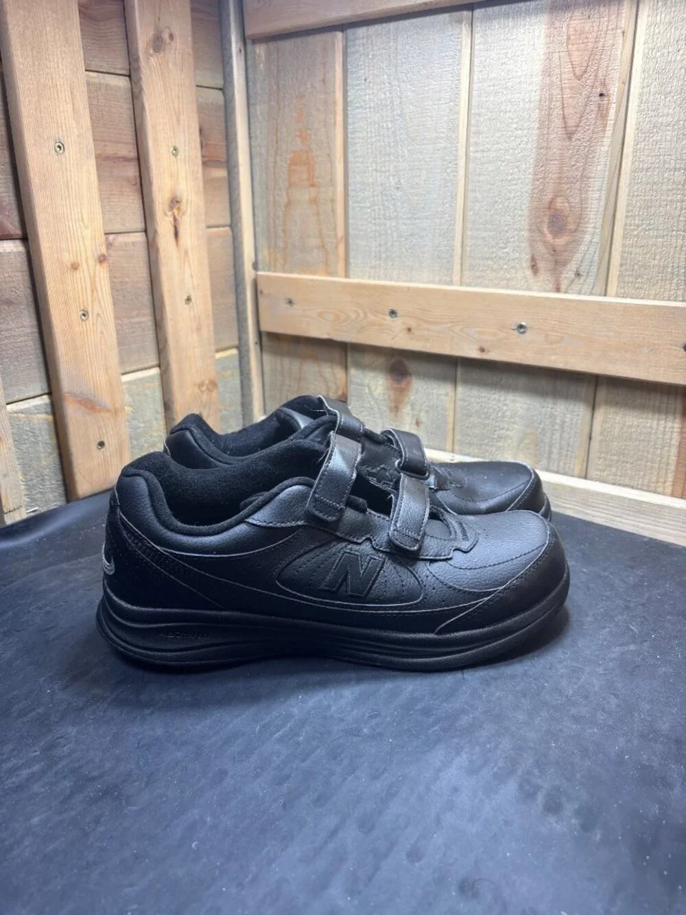 New Balance MW577VK Shoes For Mens Size 10.5 US 44.5 EU Black Preowned Good